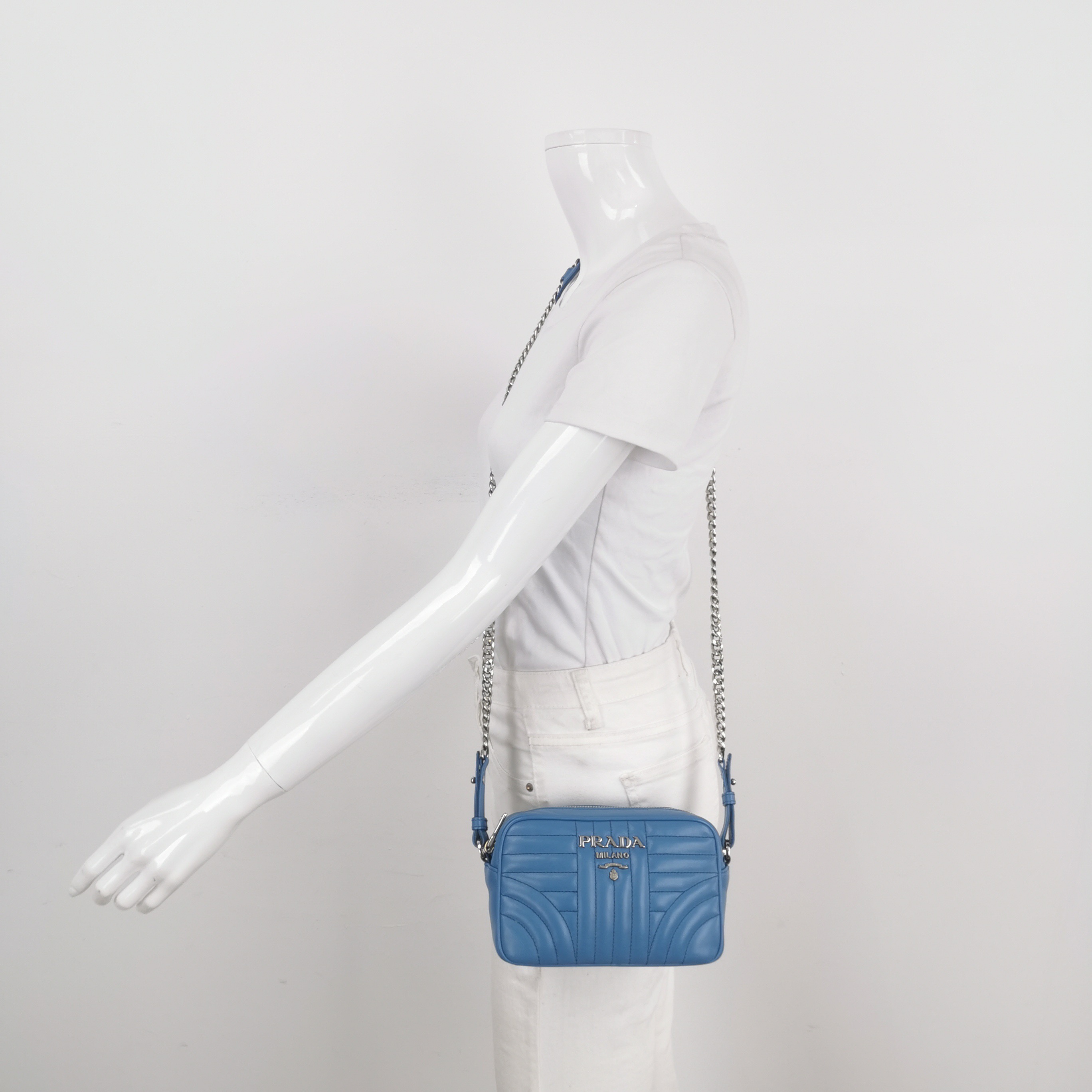 Prada Camera Bag Diagramme Quilted Leather — alternate view