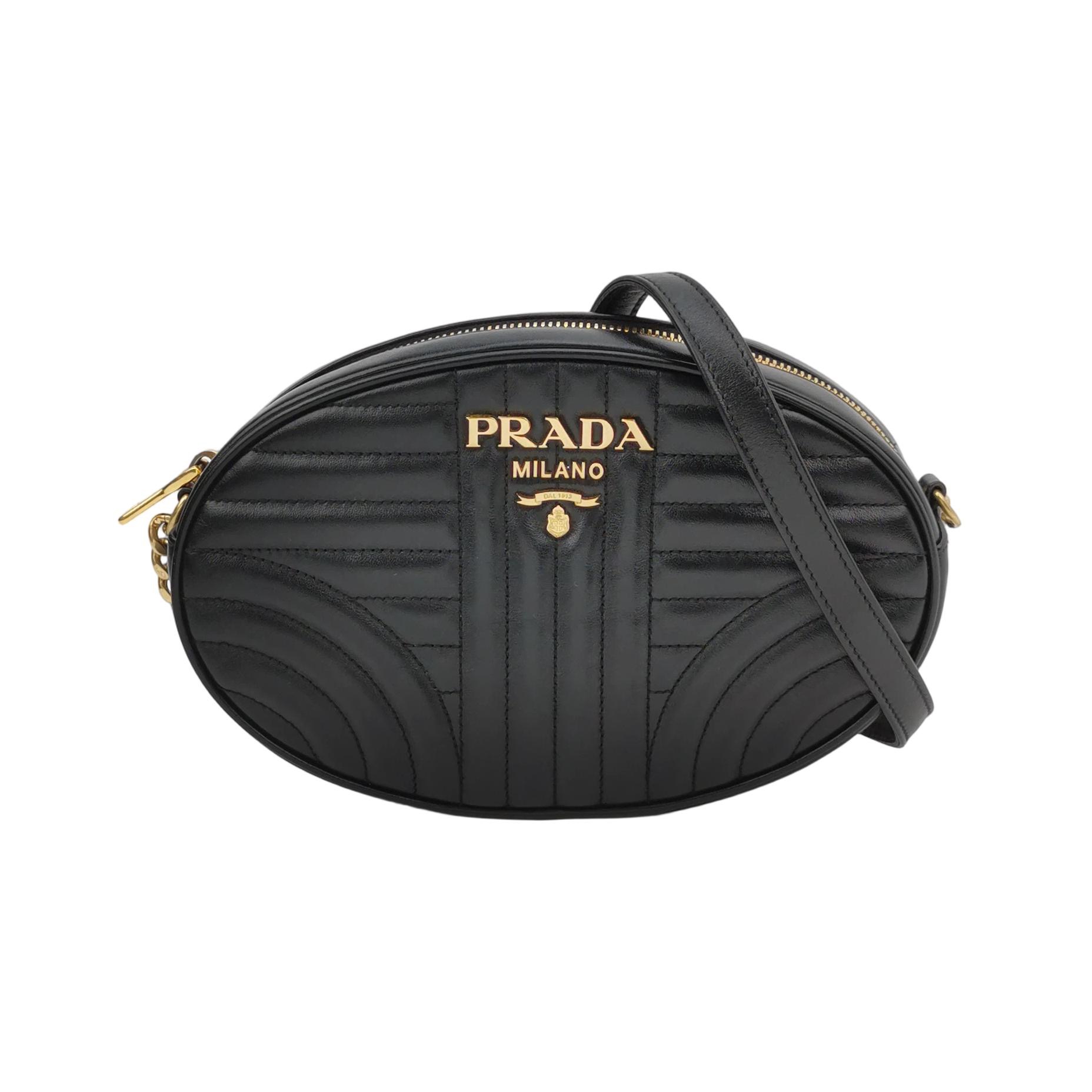Prada Crossbody Bag Diagramme Quilted Leather — photo 1 of 13