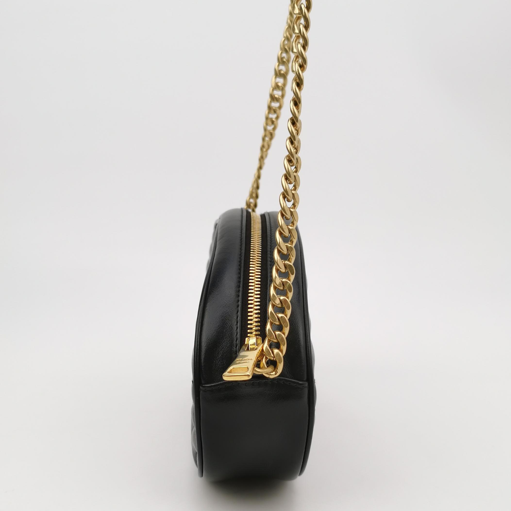 Prada Crossbody Bag Diagramme Quilted Leather — photo 5 of 13