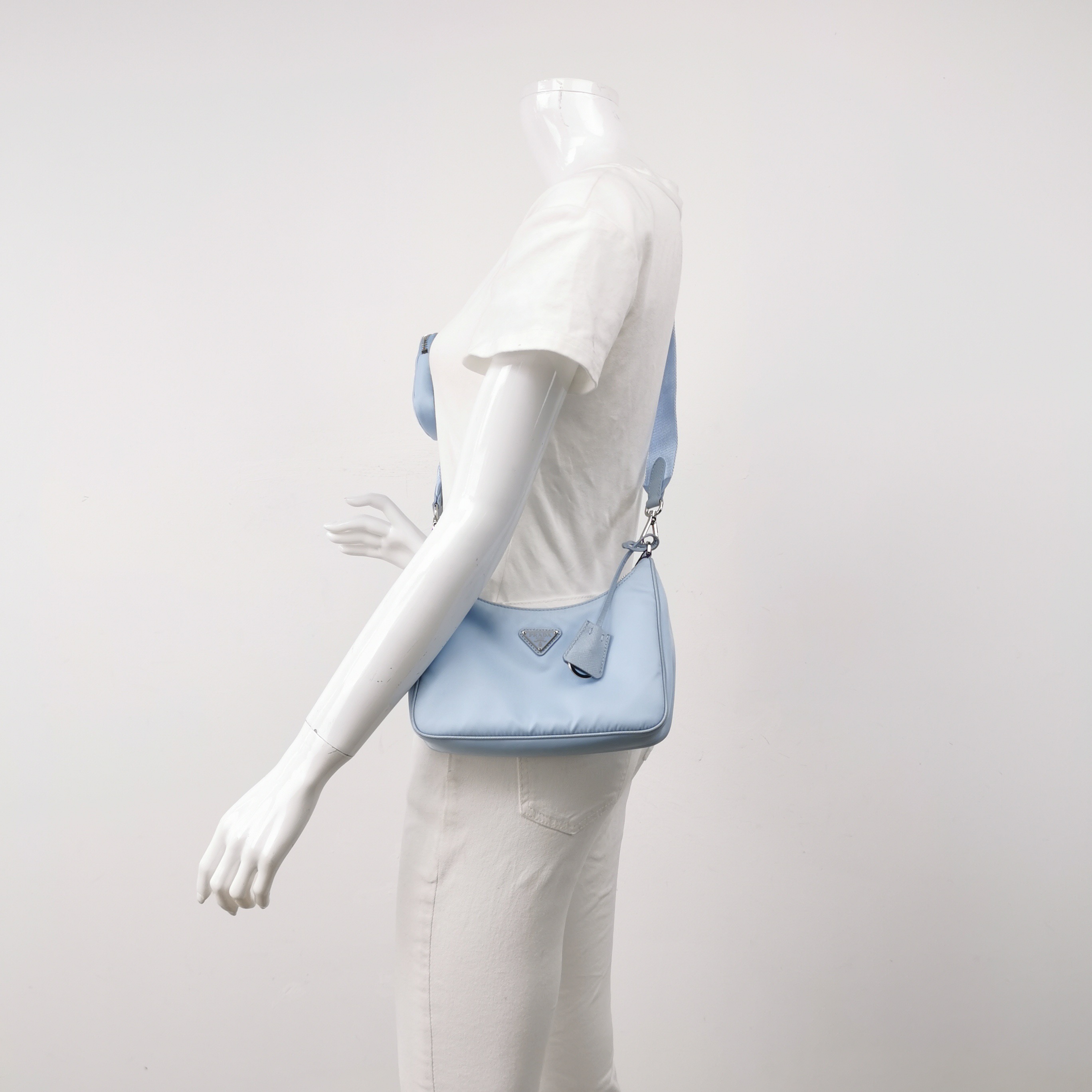 Prada Re-Edition 2005 Shoulder Bag Saffiano Leather Small — alternate view