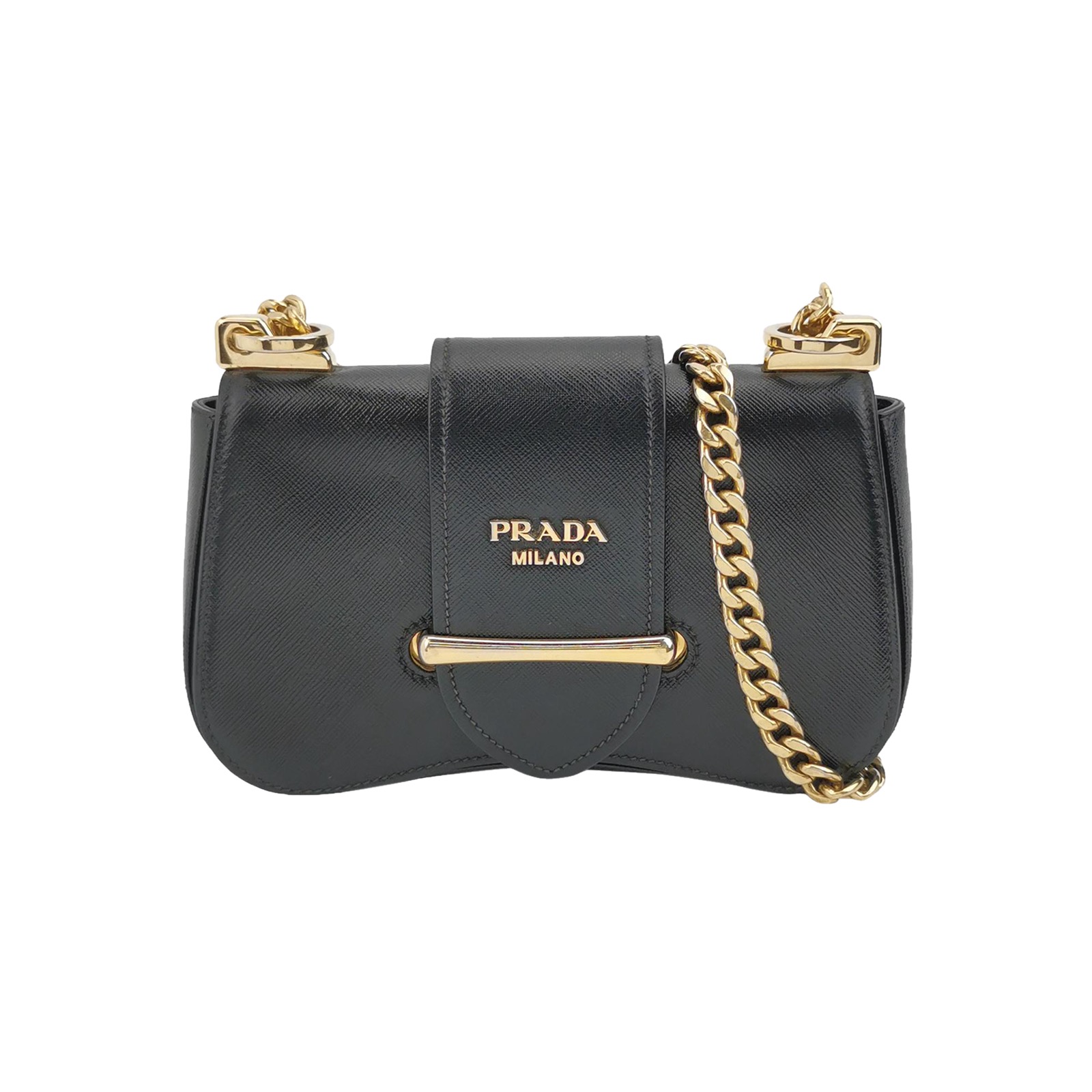 Prada Sidonie Chain Shoulder Bag City Calf — photo 1 of 16