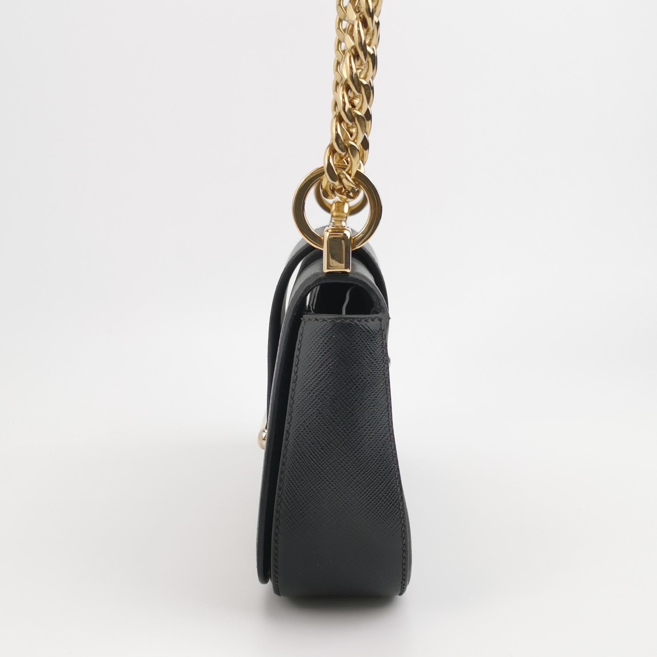 Prada Sidonie Chain Shoulder Bag City Calf — photo 5 of 16
