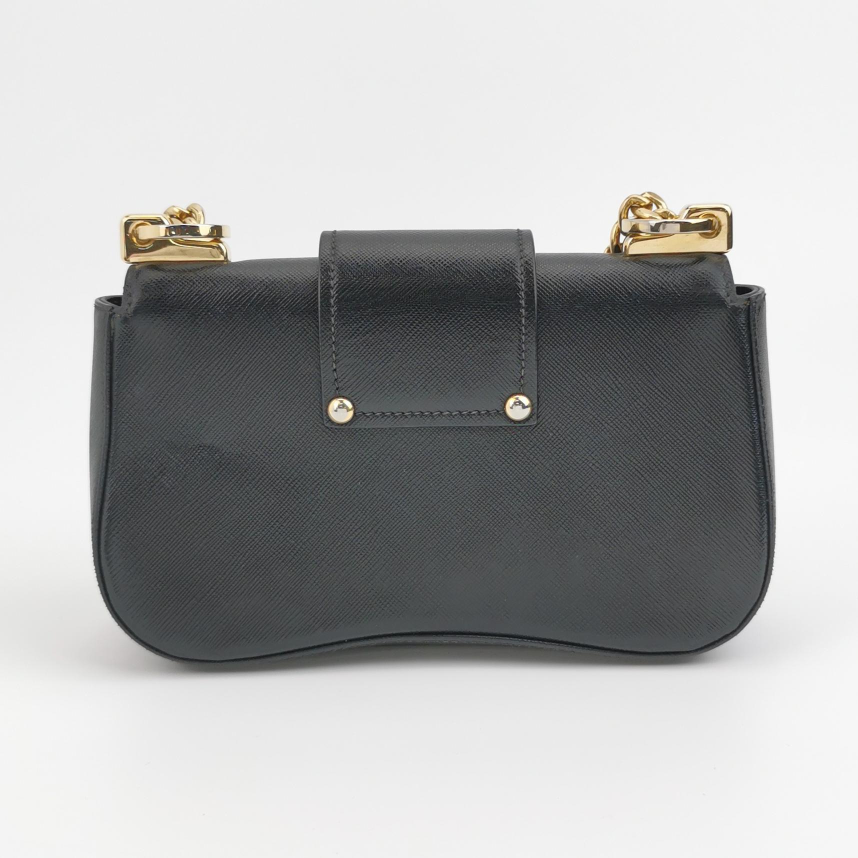 Prada Sidonie Chain Shoulder Bag City Calf — photo 3 of 16