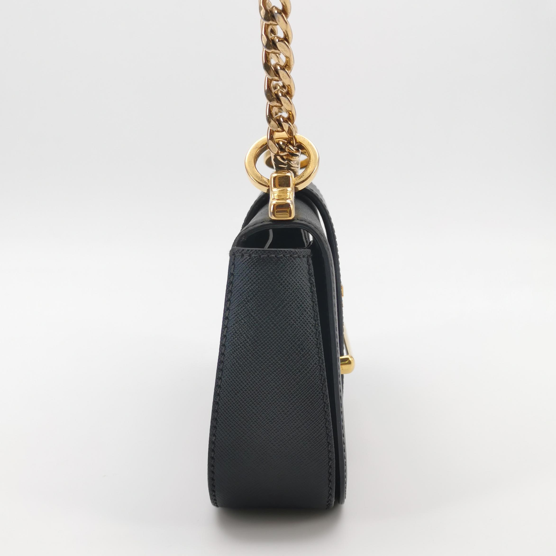 Prada Sidonie Chain Shoulder Bag City Calf — photo 5 of 19