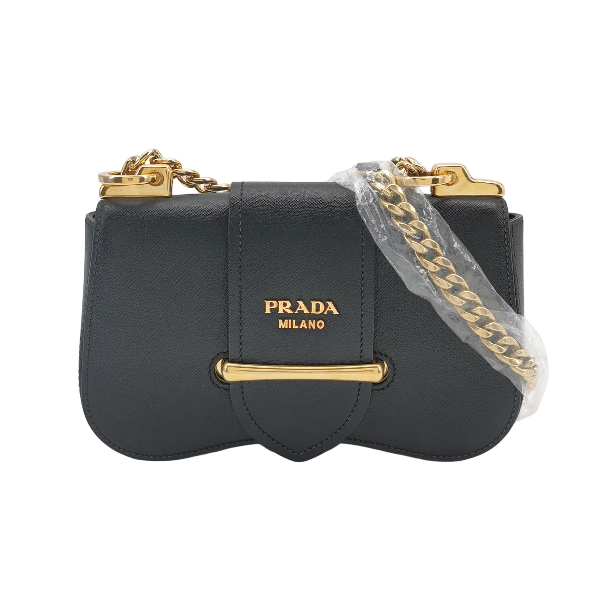 Prada Sidonie Chain Shoulder Bag City Calf — photo 1 of 19