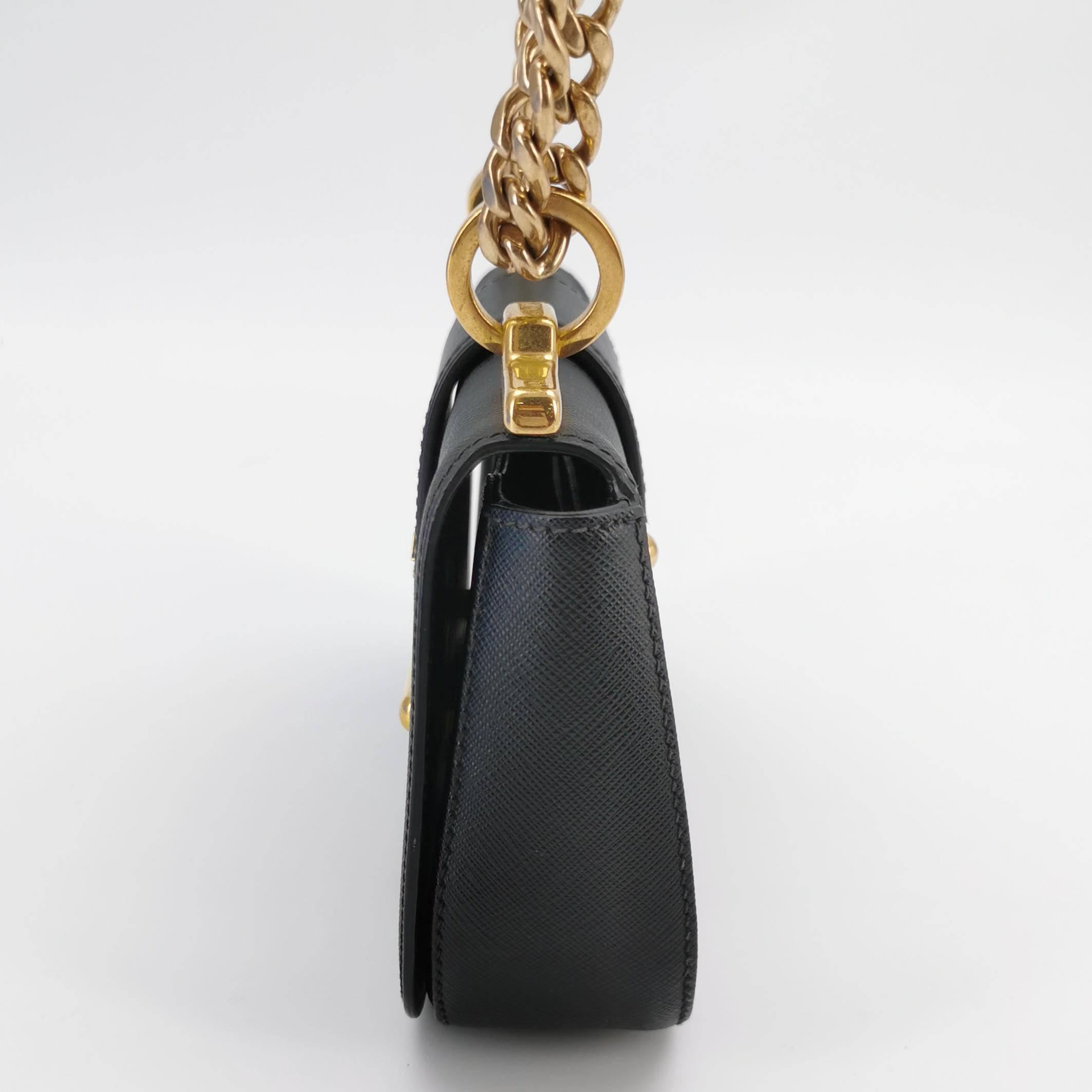 Prada Sidonie Chain Shoulder Bag City Calf — photo 5 of 18