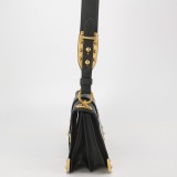 Prada Cahier Crossbody Bag Leather and Saffiano Leather Small — thumbnail 4