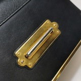 Prada Cahier Crossbody Bag Leather and Saffiano Leather Small — thumbnail 10