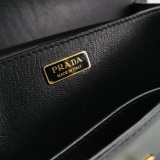 Prada Cahier Crossbody Bag Leather and Saffiano Leather Small — thumbnail 8
