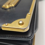 Prada Cahier Crossbody Bag Leather and Saffiano Leather Small — thumbnail 9