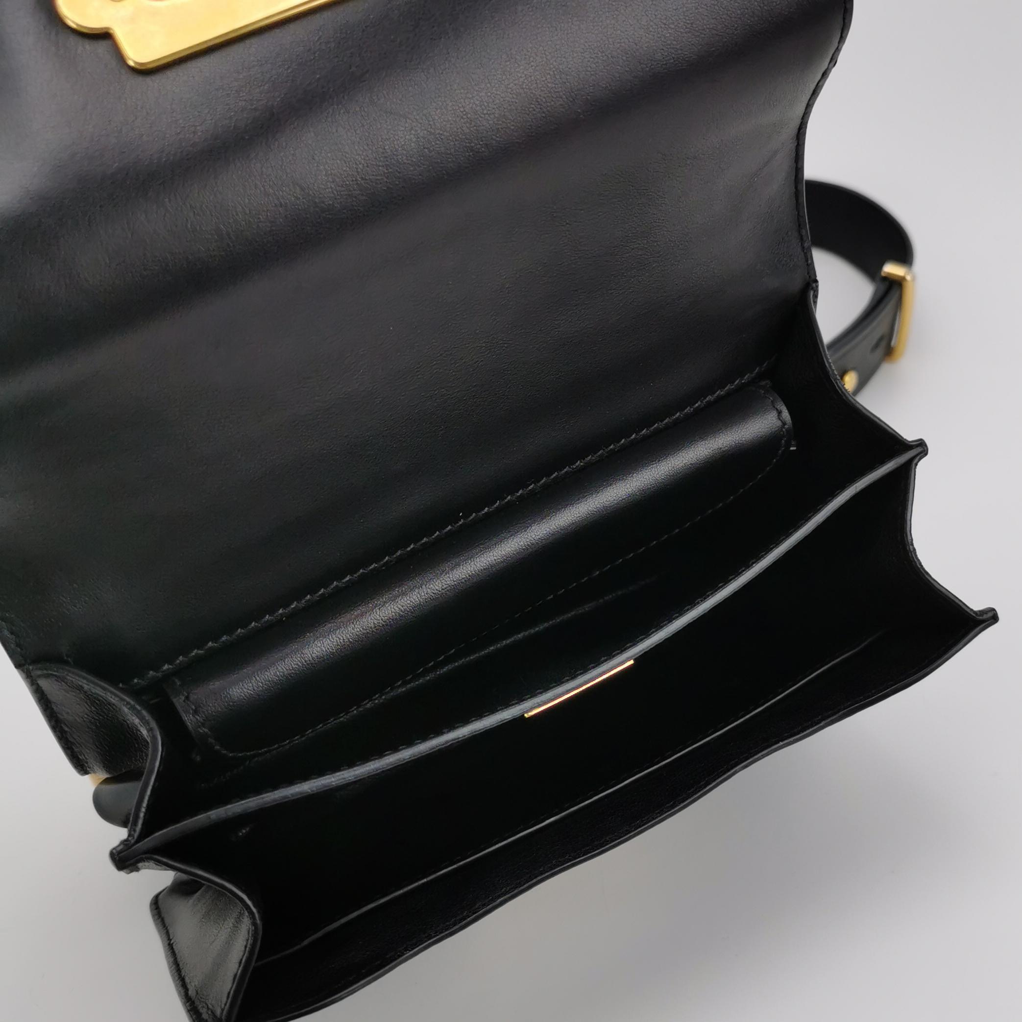 Prada Cahier Crossbody Bag Leather and Saffiano Leather Small — photo 7 of 16