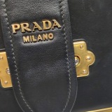 Prada Cahier Crossbody Bag Leather and Saffiano Leather Small — thumbnail 9