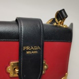 Prada Cahier Crossbody Bag Leather and Saffiano Leather Small — thumbnail 9