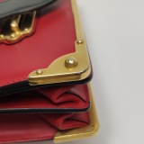 Prada Cahier Crossbody Bag Leather and Saffiano Leather Small — thumbnail 11