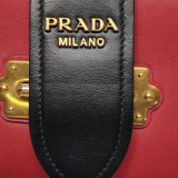 Prada Cahier Crossbody Bag Leather and Saffiano Leather Small — thumbnail 16