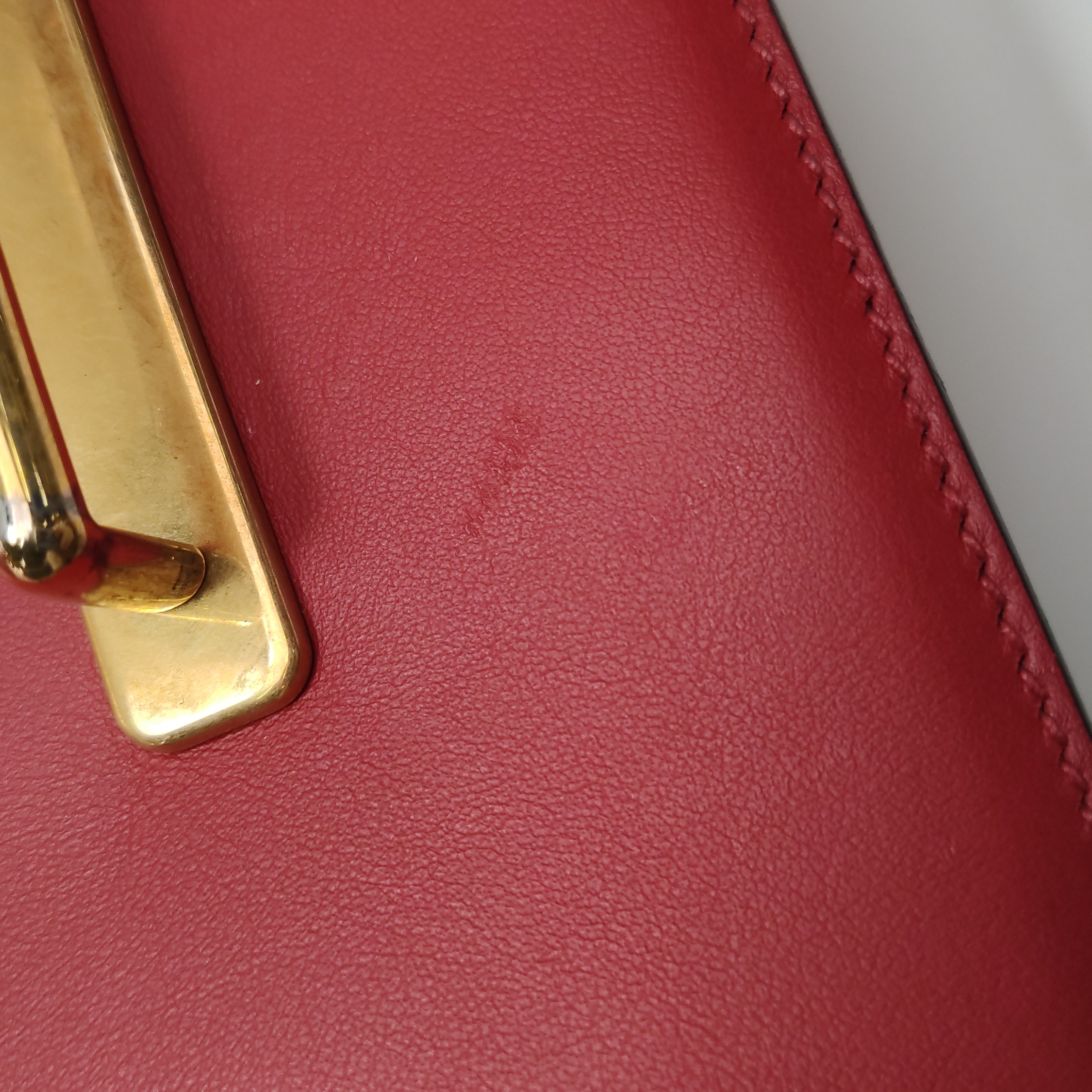 Prada Cahier Crossbody Bag Leather and Saffiano Leather Small — photo 10 of 16