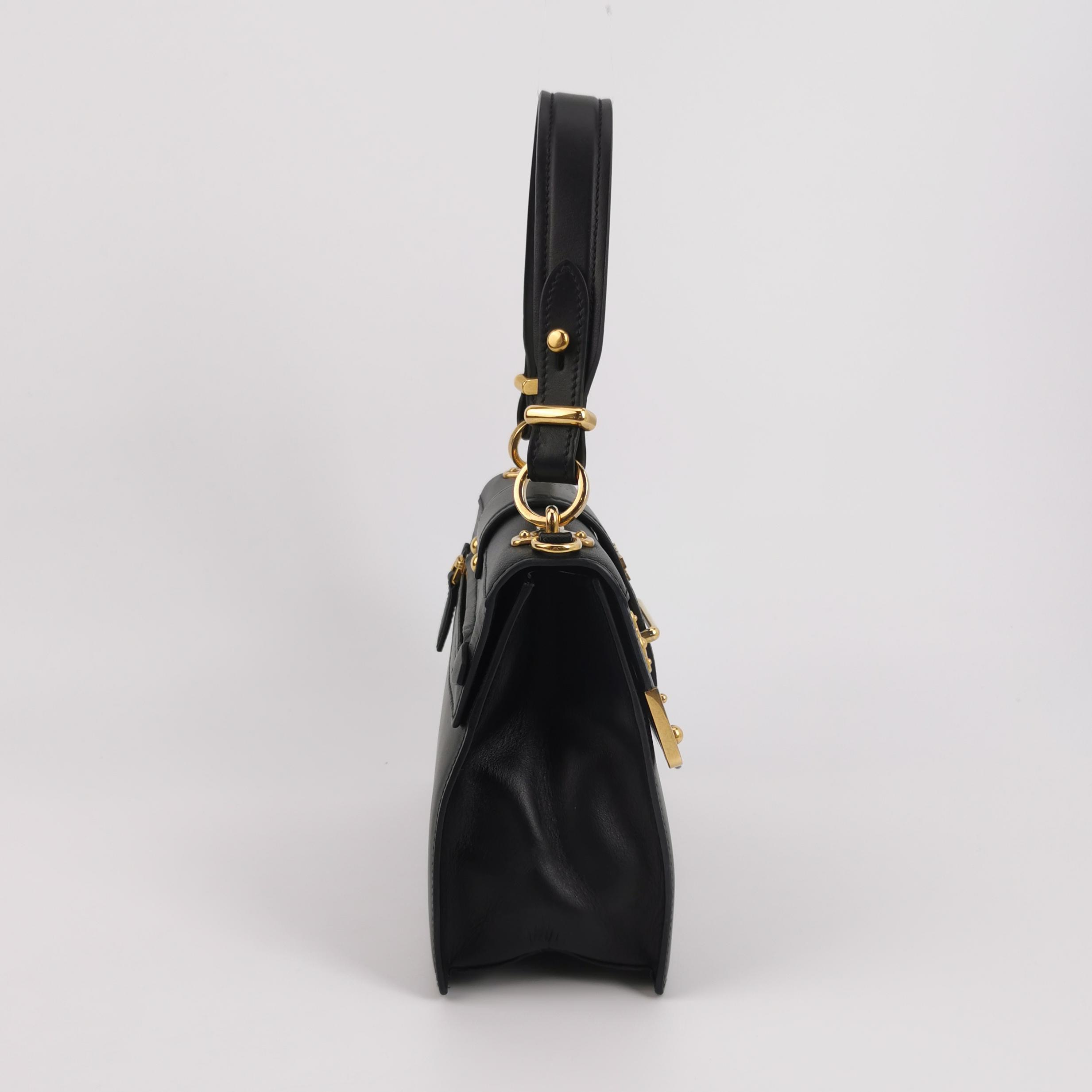 Prada Cahier Convertible Shoulder Bag City Calf and Saffiano — photo 5 of 18