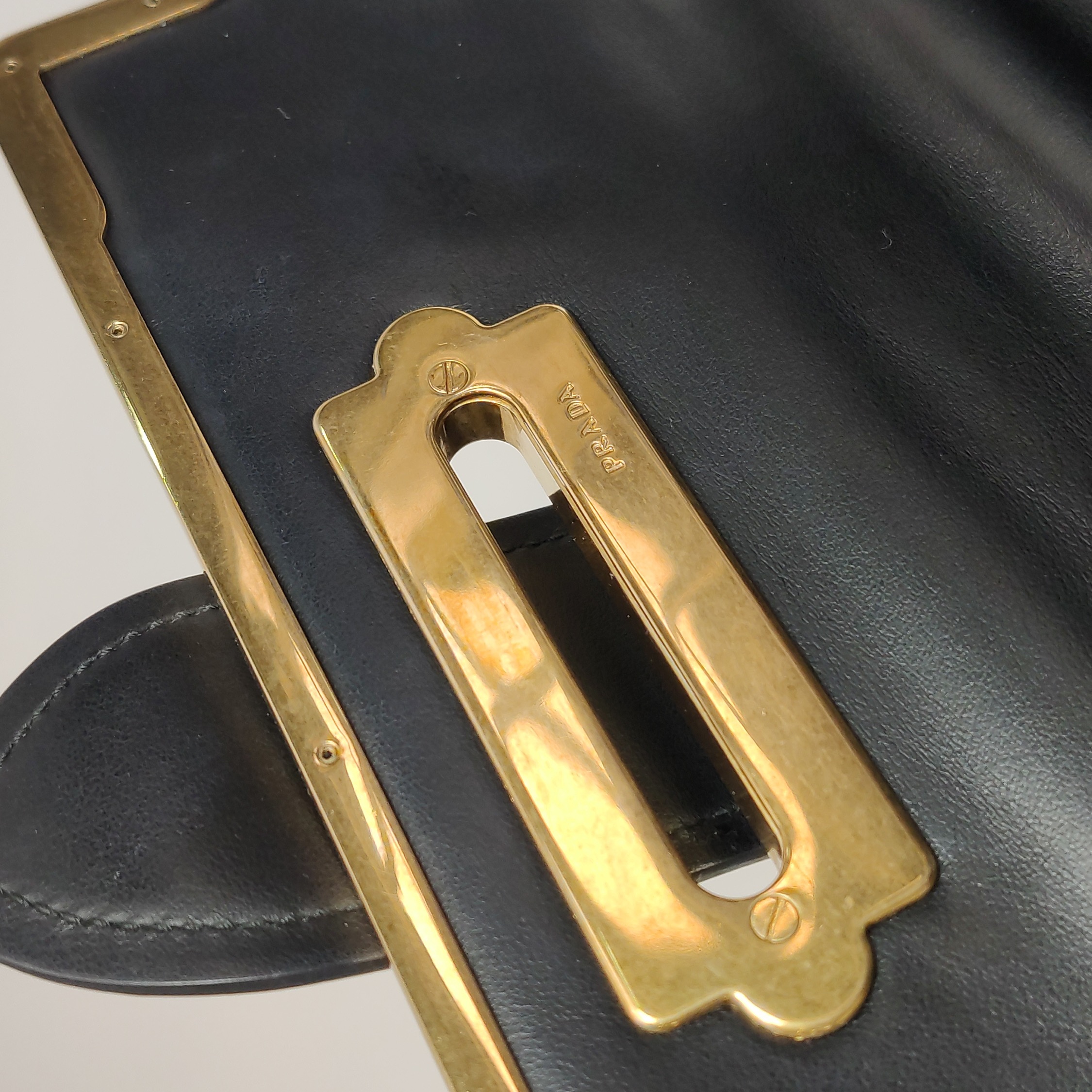 Prada Cahier Convertible Shoulder Bag City Calf and Saffiano — photo 11 of 18