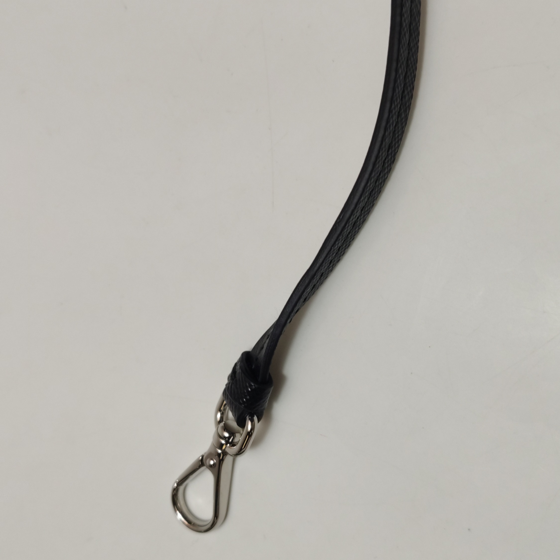 Prada Triangle Pouch Bag with Chain Leather Mini — photo 13 of 13