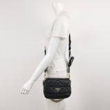 Prada System Flap Shoulder Bag Quilted Nappa Leather Small — thumbnail 2