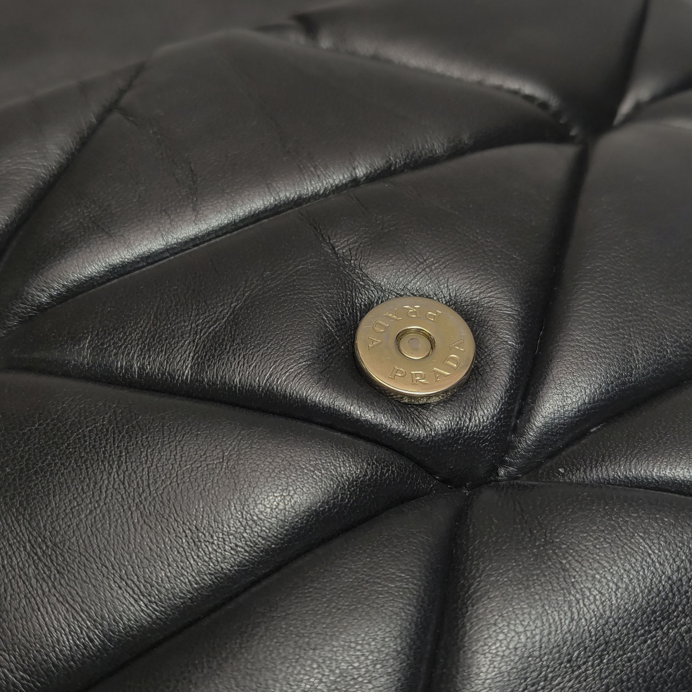 Prada System Flap Shoulder Bag Quilted Nappa Leather Small — photo 13 of 16
