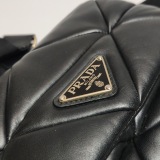 Prada System Flap Shoulder Bag Quilted Nappa Leather Small — thumbnail 10