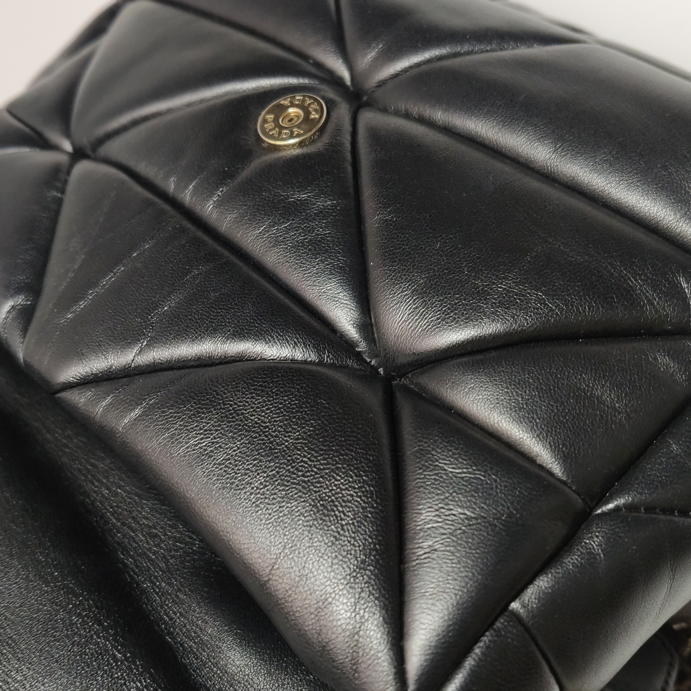 Prada System Flap Shoulder Bag Quilted Nappa Leather Small — photo 11 of 16