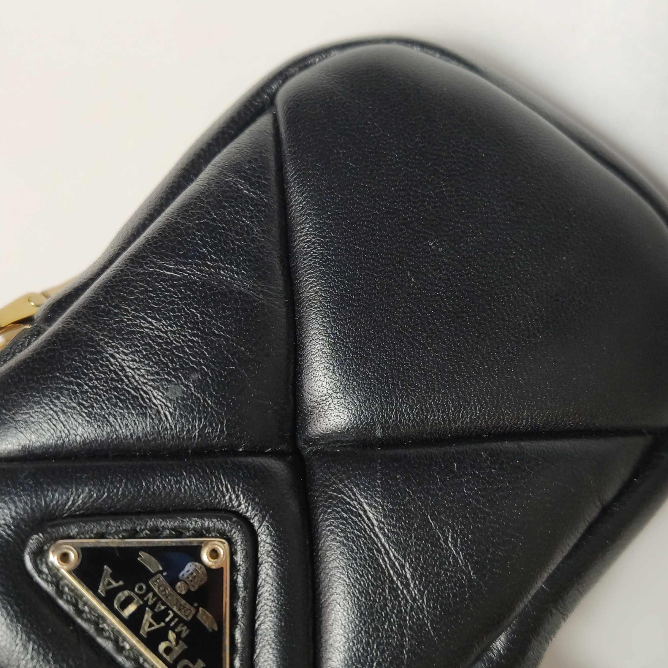 Prada System Flap Shoulder Bag Quilted Nappa Leather Small — photo 16 of 16