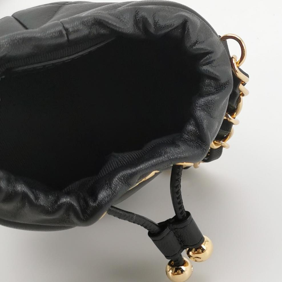 Chanel Drawstring Bucket Bag Quilted Caviar Mini — photo 7 of 14
