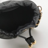 Chanel Drawstring Bucket Bag Quilted Caviar Mini — thumbnail 7
