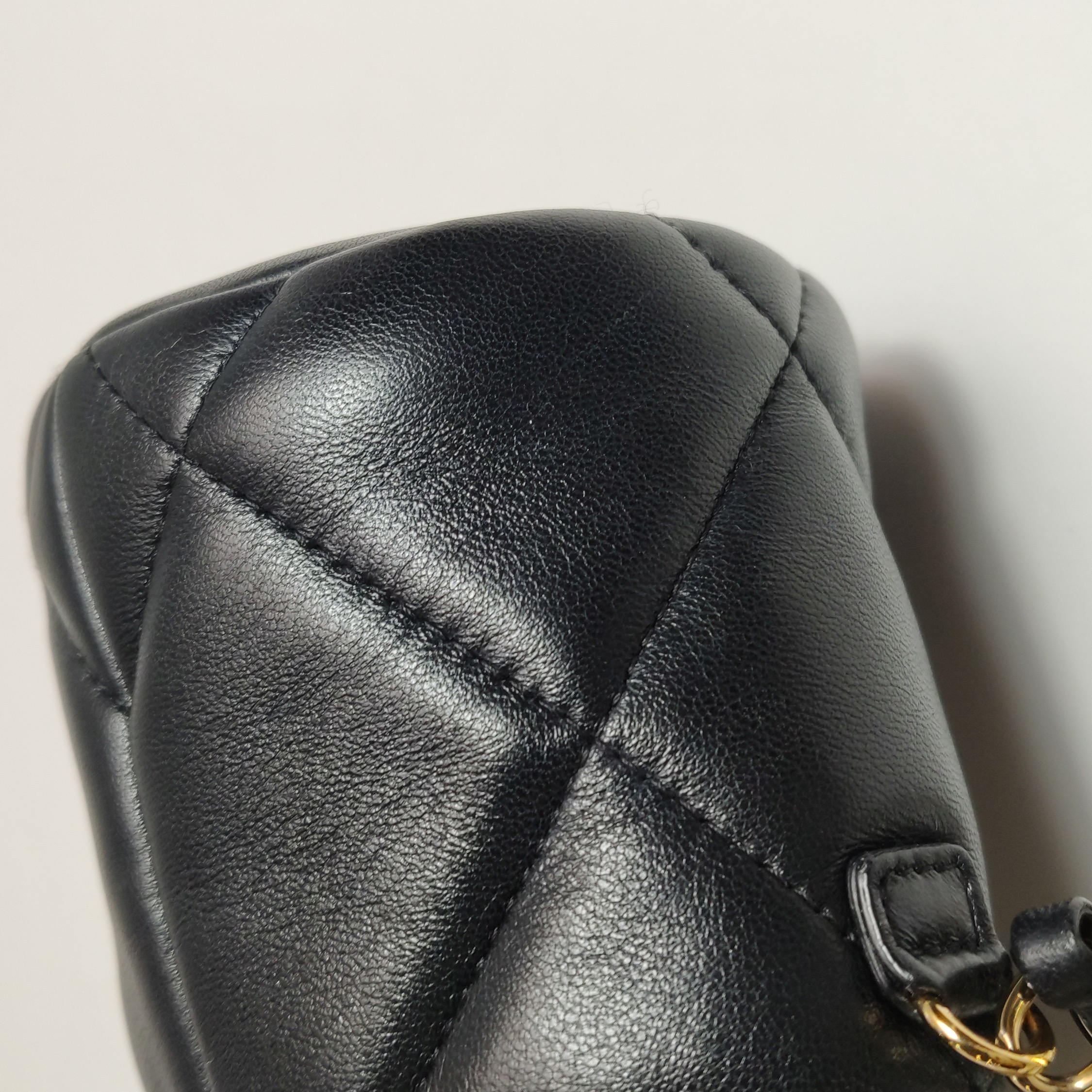 Chanel Drawstring Bucket Bag Quilted Caviar Mini — photo 14 of 17
