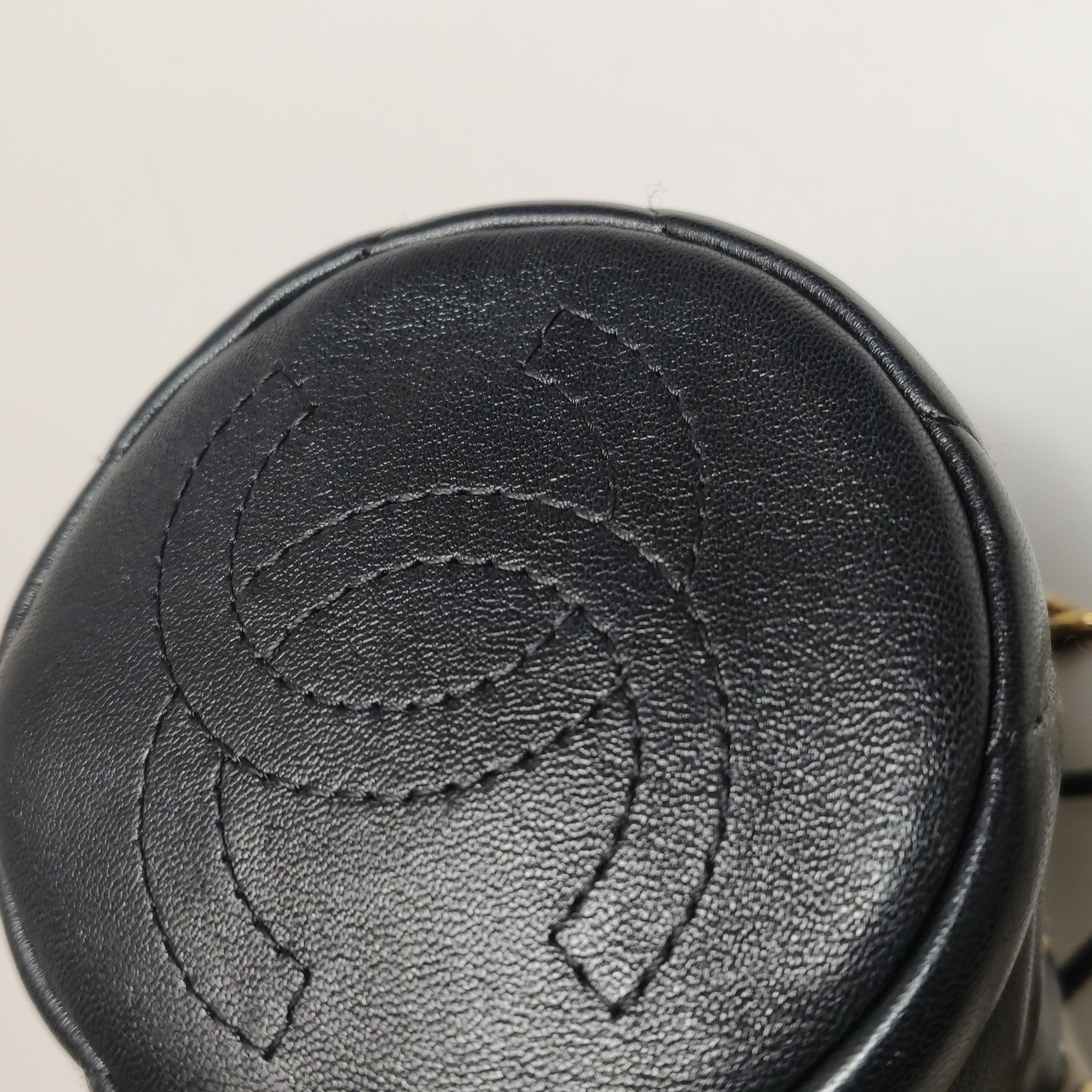 Chanel Drawstring Bucket Bag Quilted Caviar Mini — photo 12 of 17