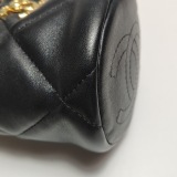 Chanel Drawstring Bucket Bag Quilted Caviar Mini — thumbnail 13