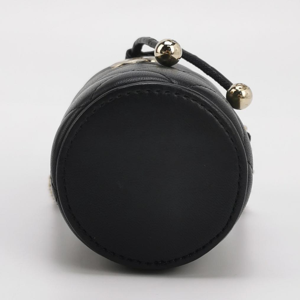 Chanel Drawstring Bucket Bag Quilted Caviar Mini — photo 6 of 14