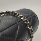 Chanel Drawstring Bucket Bag Quilted Caviar Mini — thumbnail 9
