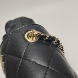 Chanel Drawstring Bucket Bag Quilted Caviar Mini — thumbnail 11