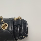Chanel Drawstring Bucket Bag Quilted Caviar Mini — thumbnail 8