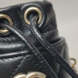 Chanel Drawstring Bucket Bag Quilted Caviar Mini — thumbnail 13