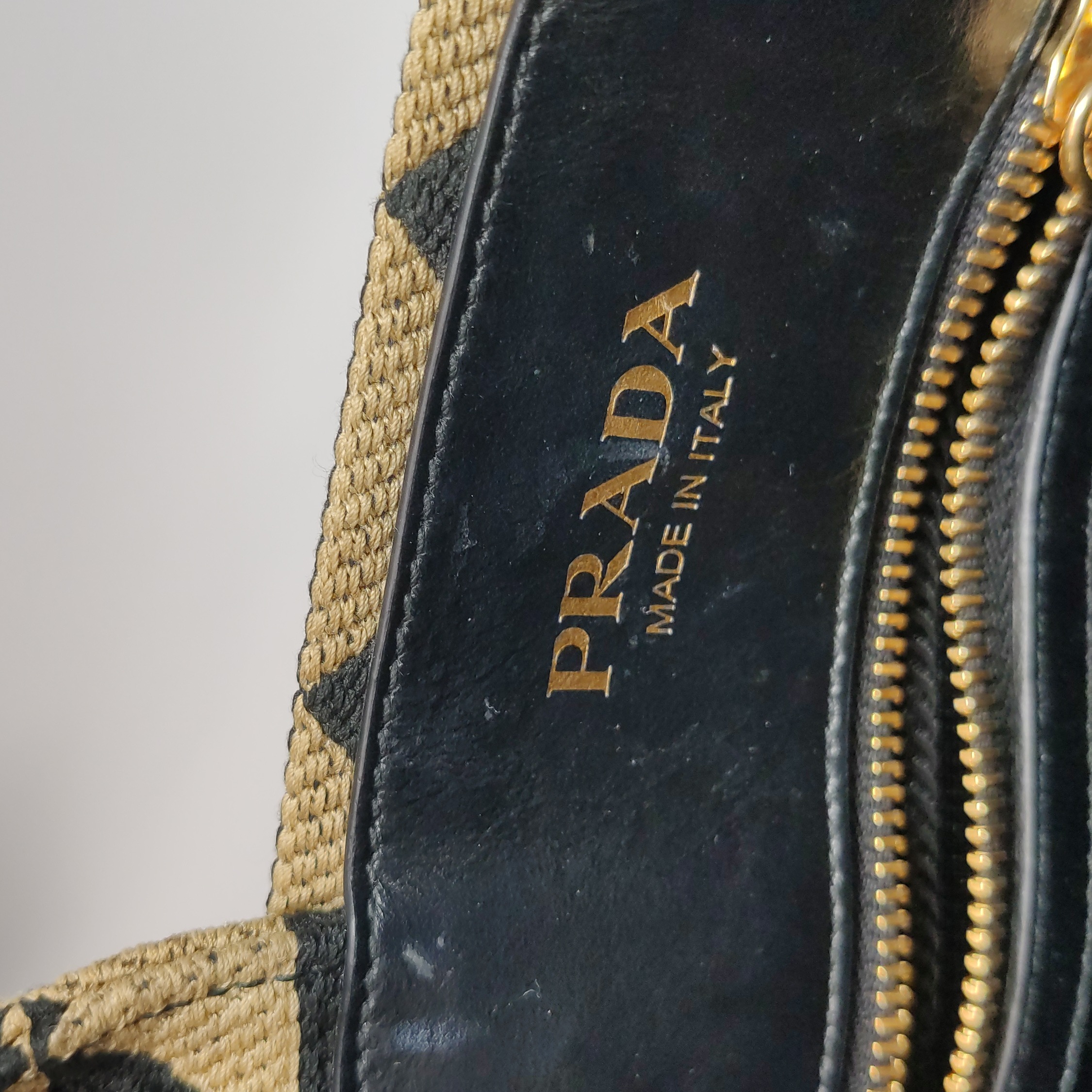 Prada Symbole Shopper Tote Jacquard Small — photo 9 of 14