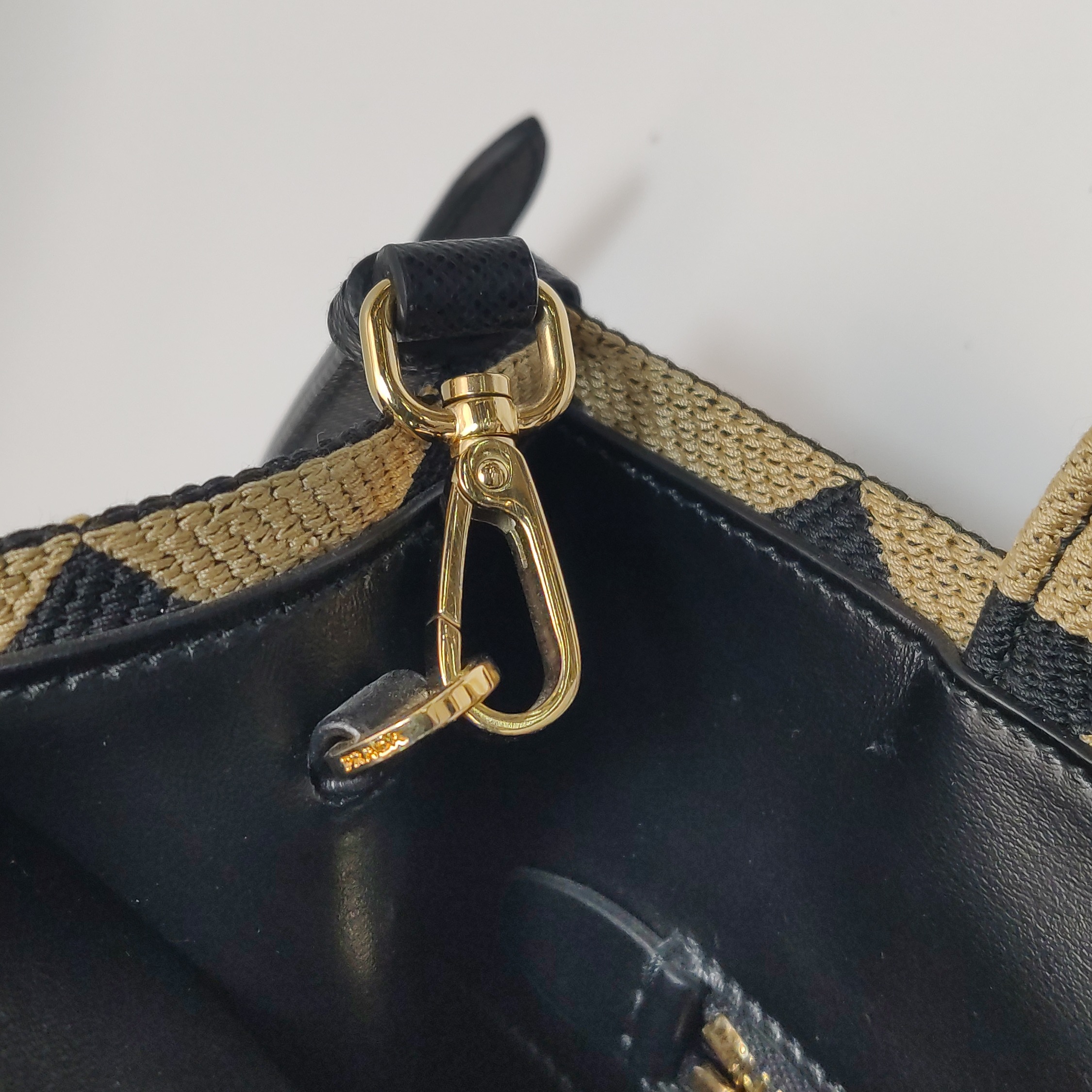 Prada Symbole Shopper Tote Jacquard Small — photo 11 of 16