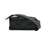 Bottega Veneta Brick Cassette Shoulder Bag Maxi Intrecciato Leather Small — thumbnail 1