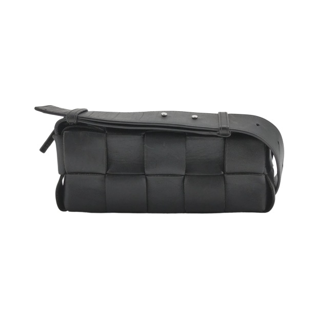 Bottega Veneta Brick Cassette Shoulder Bag Maxi Intrecciato Leather Small — pre-owned, Vierlot