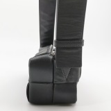 Bottega Veneta Brick Cassette Shoulder Bag Maxi Intrecciato Leather Small — thumbnail 5