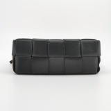 Bottega Veneta Brick Cassette Shoulder Bag Maxi Intrecciato Leather Small — thumbnail 6