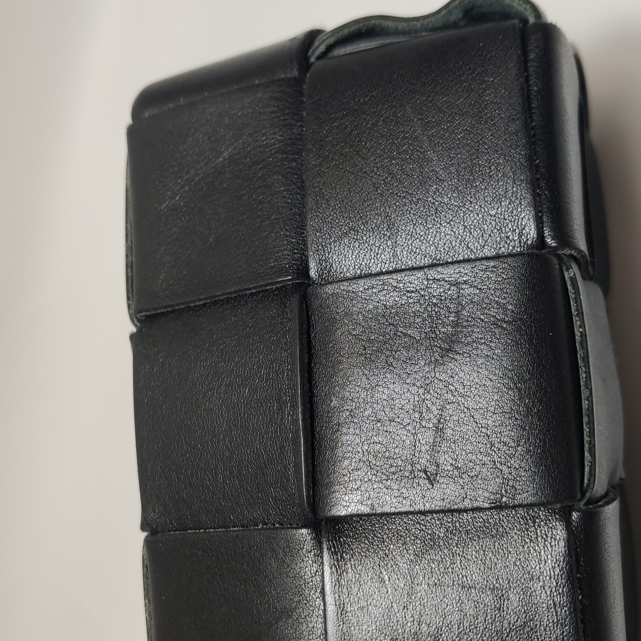 Bottega Veneta Brick Cassette Shoulder Bag Maxi Intrecciato Leather Small — photo 10 of 19