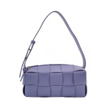 Bottega Veneta Brick Cassette Shoulder Bag Maxi Intrecciato Leather Small — thumbnail 1
