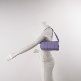 Bottega Veneta Brick Cassette Shoulder Bag Maxi Intrecciato Leather Small — thumbnail 2