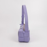 Bottega Veneta Brick Cassette Shoulder Bag Maxi Intrecciato Leather Small — thumbnail 5
