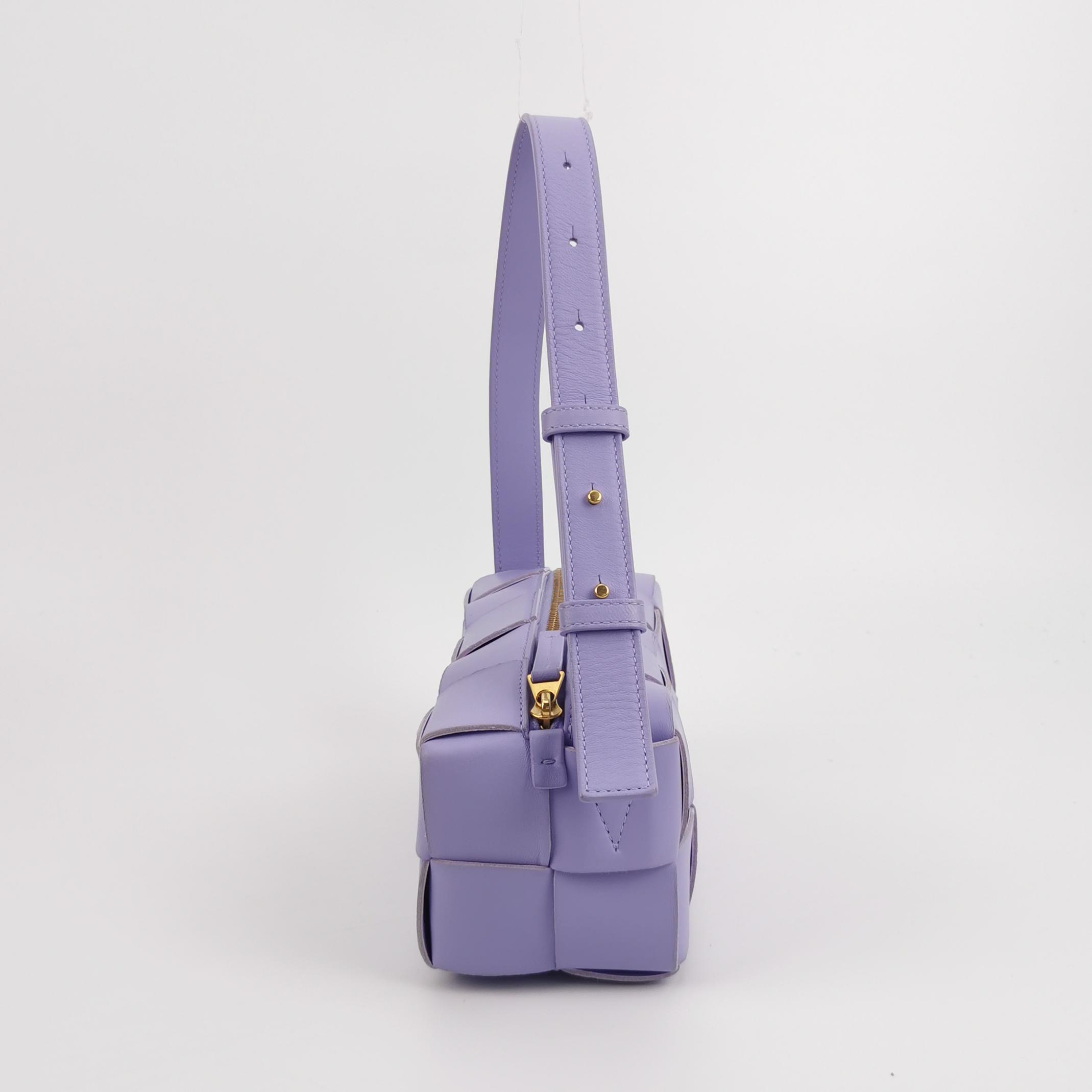Bottega Veneta Brick Cassette Shoulder Bag Maxi Intrecciato Leather Small — photo 4 of 14
