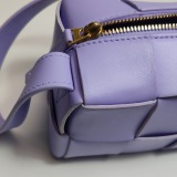 Bottega Veneta Brick Cassette Shoulder Bag Maxi Intrecciato Leather Small — thumbnail 12